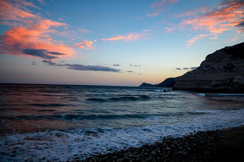 La Palmera. El Amanecer En El Parque Natural Hotel Agua Amarga  Exterior foto